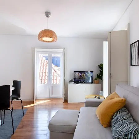 Portas Do Sol Stylish Appartamento Lisbona